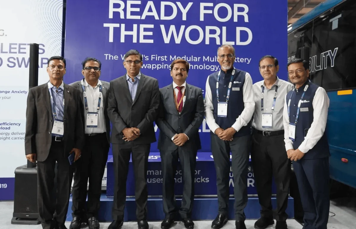Multi-Battery Swap for Tata Starbus EV